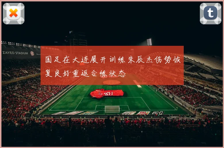国足在大连展开训练朱辰杰伤势恢复良好重返合练状态