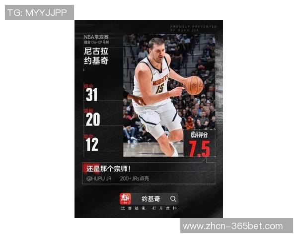 约基奇对阵森林狼表现惊艳场均36分157板12助真实命中率高达86